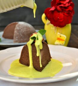 Moelleux cu crema de castane