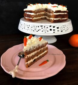 Tort cu morcovi – Carrot cake