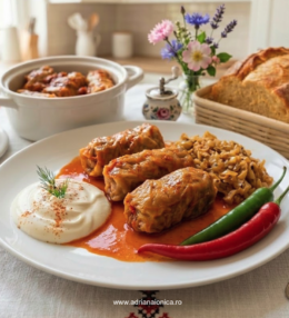 Sarmale in foi de varza murata