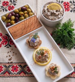 Ciuperci cu maioneza si usturoi